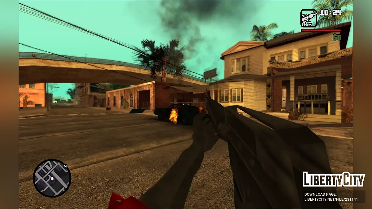 Исправленные оружия для Конца Живых / GTA San Andreas