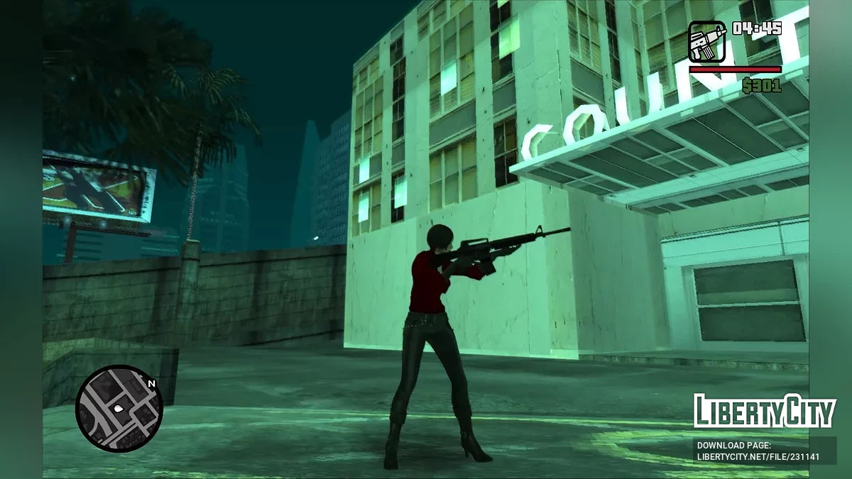 Исправленные оружия для Конца Живых / GTA San Andreas