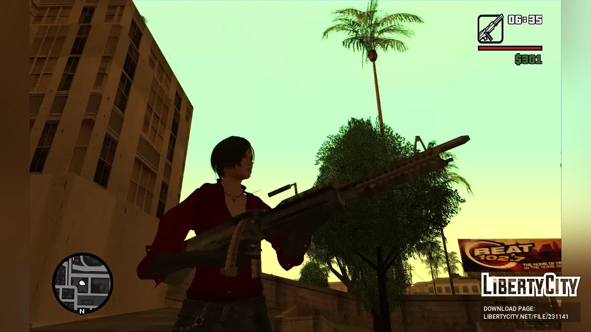 Исправленные оружия для Конца Живых / GTA San Andreas