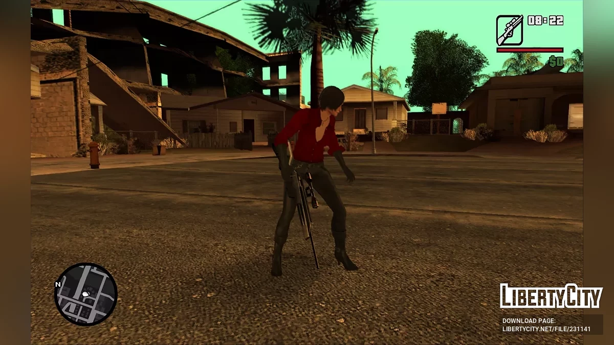 Исправленные оружия для Конца Живых / GTA San Andreas