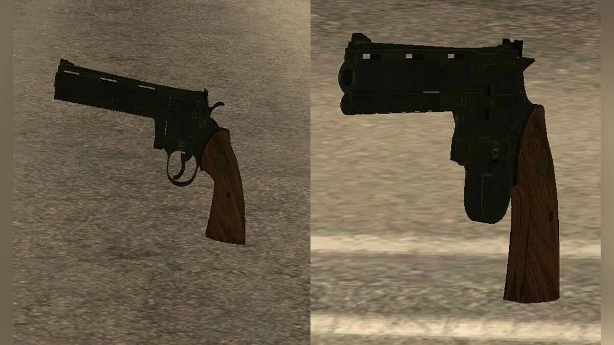 Револьвер из Black Ops / GTA San Andreas