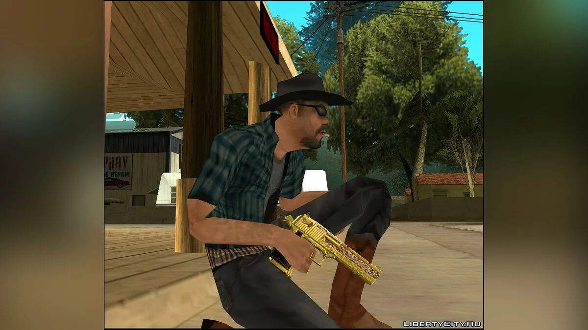 DesertEagle (gold) / GTA San Andreas
