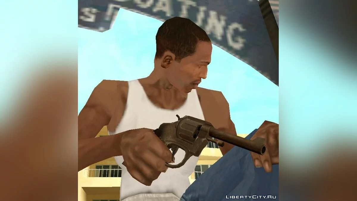 Потёртый Револьвер HD / GTA San Andreas