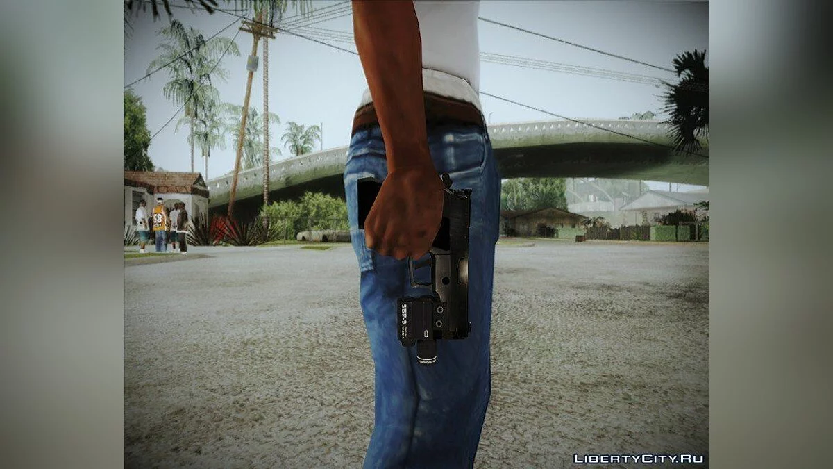 Gun from left4dead 2 / GTA San Andreas