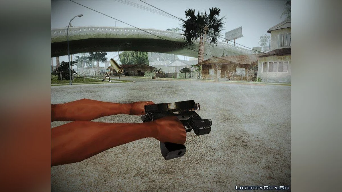 Gun from left4dead 2 / GTA San Andreas