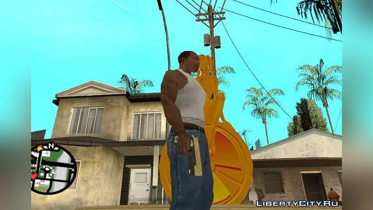 Пистолет M1911 из Duke Nukem Forever / GTA San Andreas