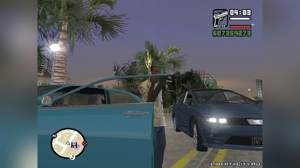 Beretta 9mm из Colt45 / GTA San Andreas