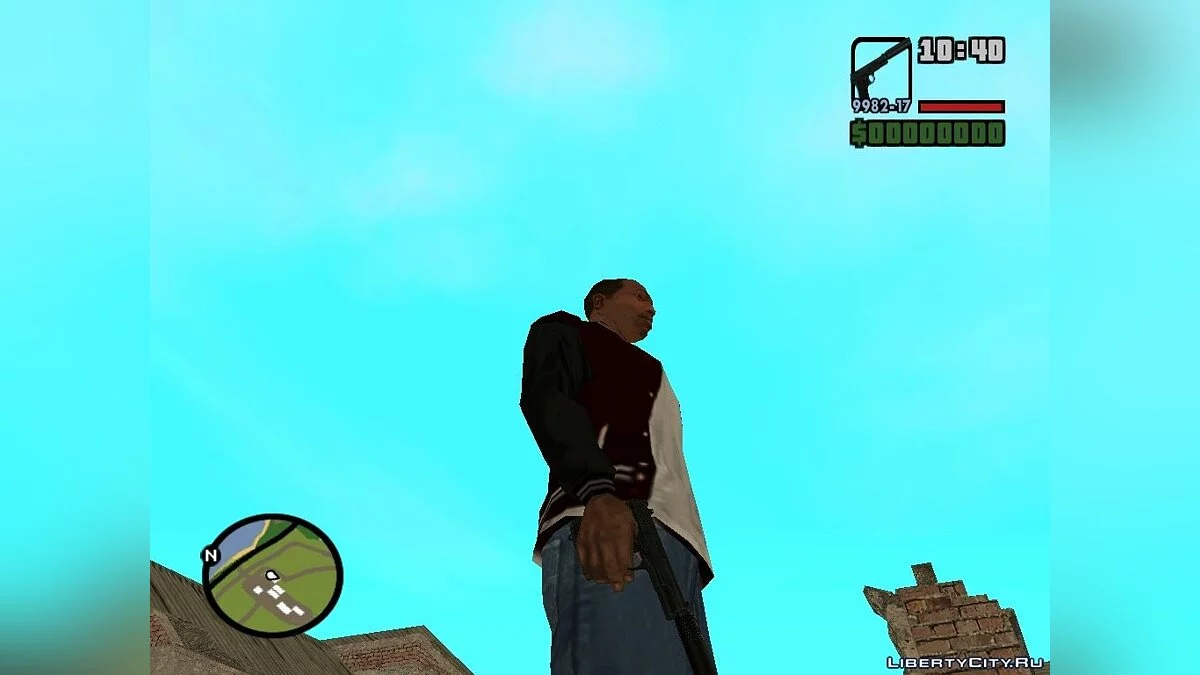 Тульский Токарев с глушителем / GTA San Andreas