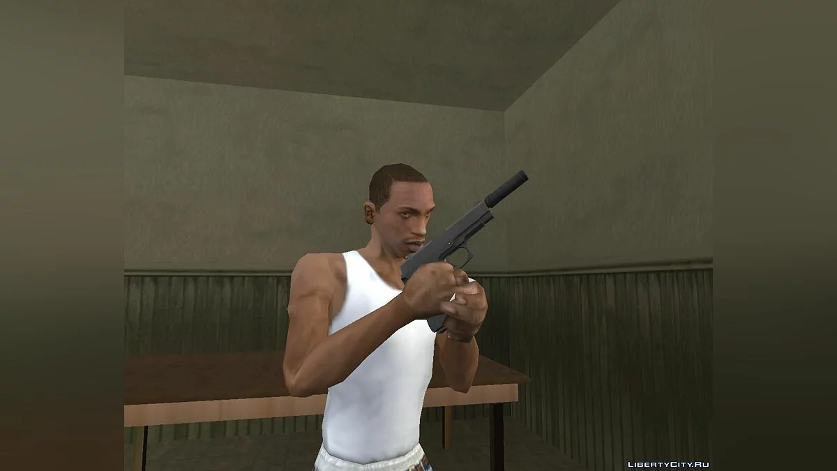 MP-443 Пистолет Ярыгина Грач из BF3 / GTA San Andreas