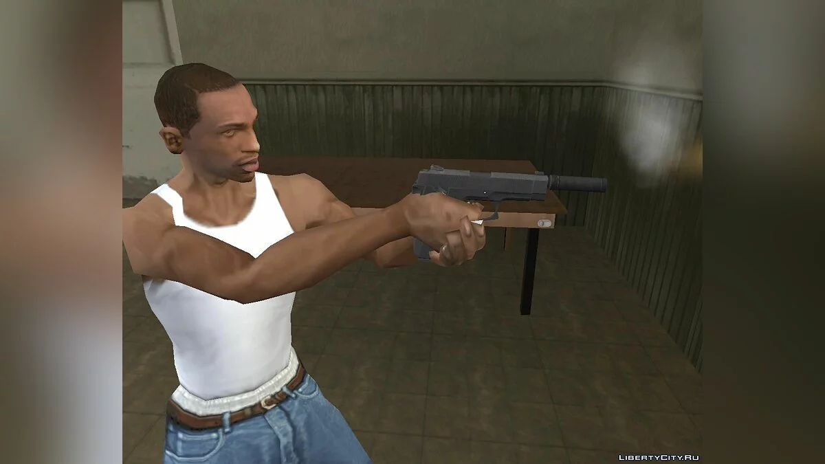 MP-443 Пистолет Ярыгина Грач из BF3 / GTA San Andreas