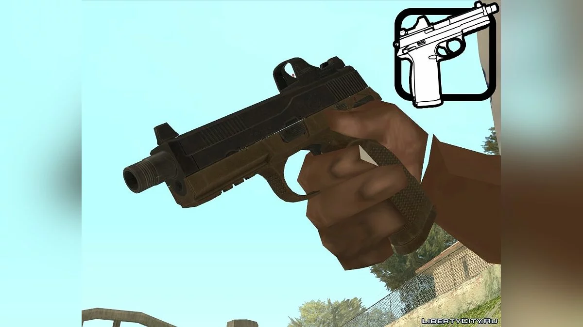 FN FNP-45 / GTA San Andreas