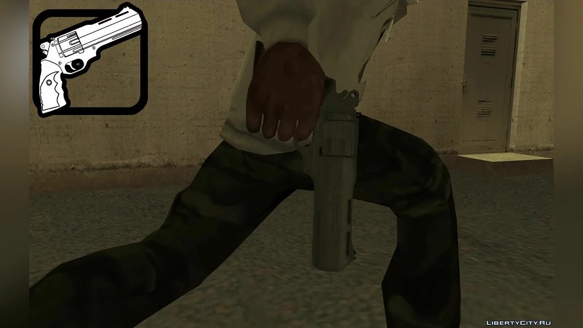 Revolver From Alien: Isolation / GTA San Andreas