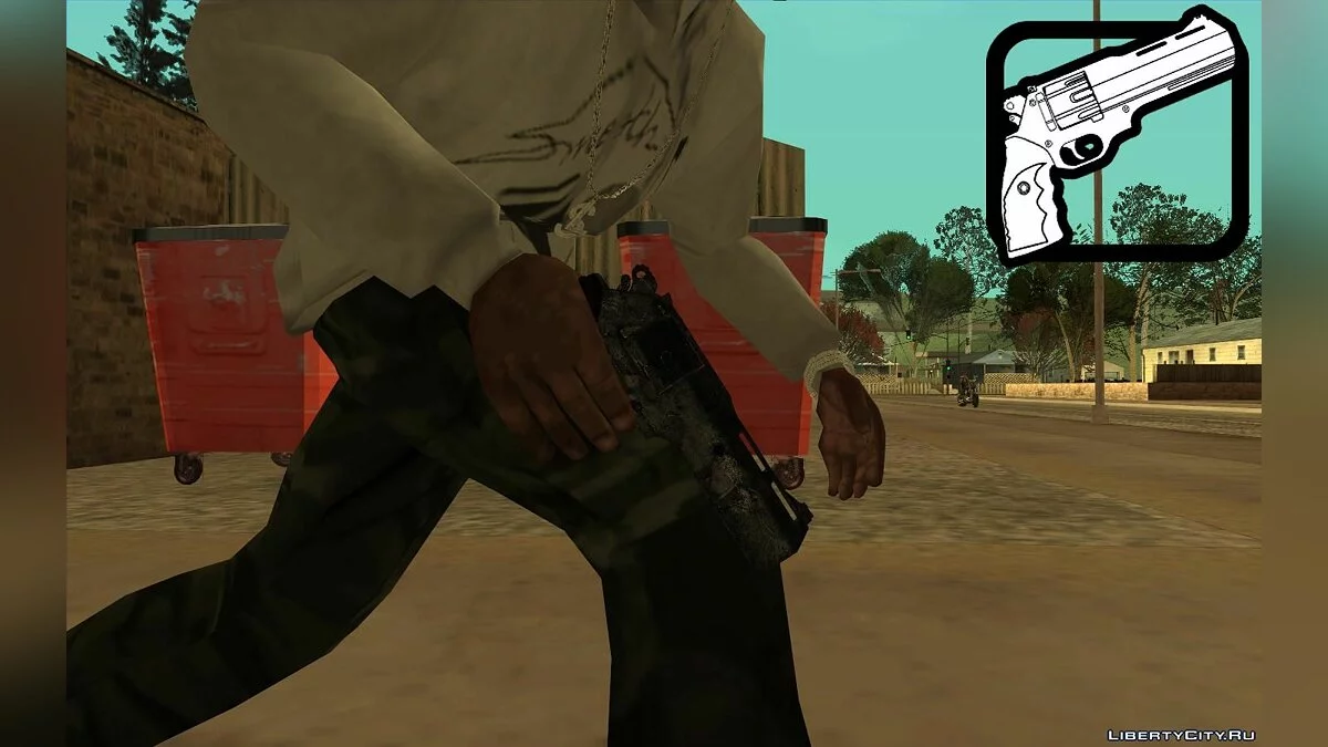Revolver From Alien: Isolation / GTA San Andreas