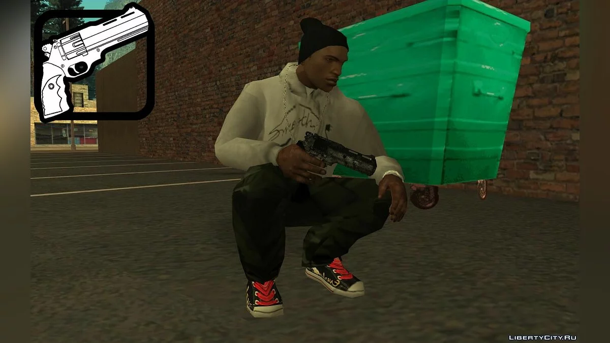 Revolver From Alien: Isolation / GTA San Andreas
