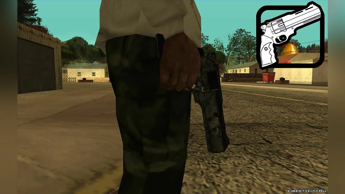 Revolver From Alien: Isolation / GTA San Andreas