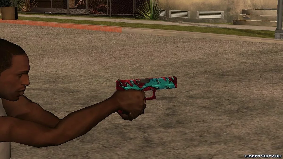 Glock-18 Водяной + Glock-18 Захоронение / GTA San Andreas