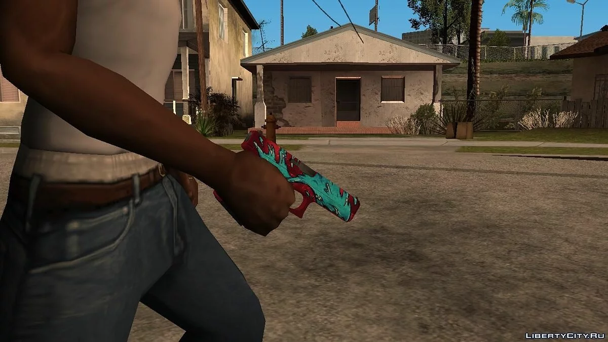 Glock-18 Водяной + Glock-18 Захоронение / GTA San Andreas