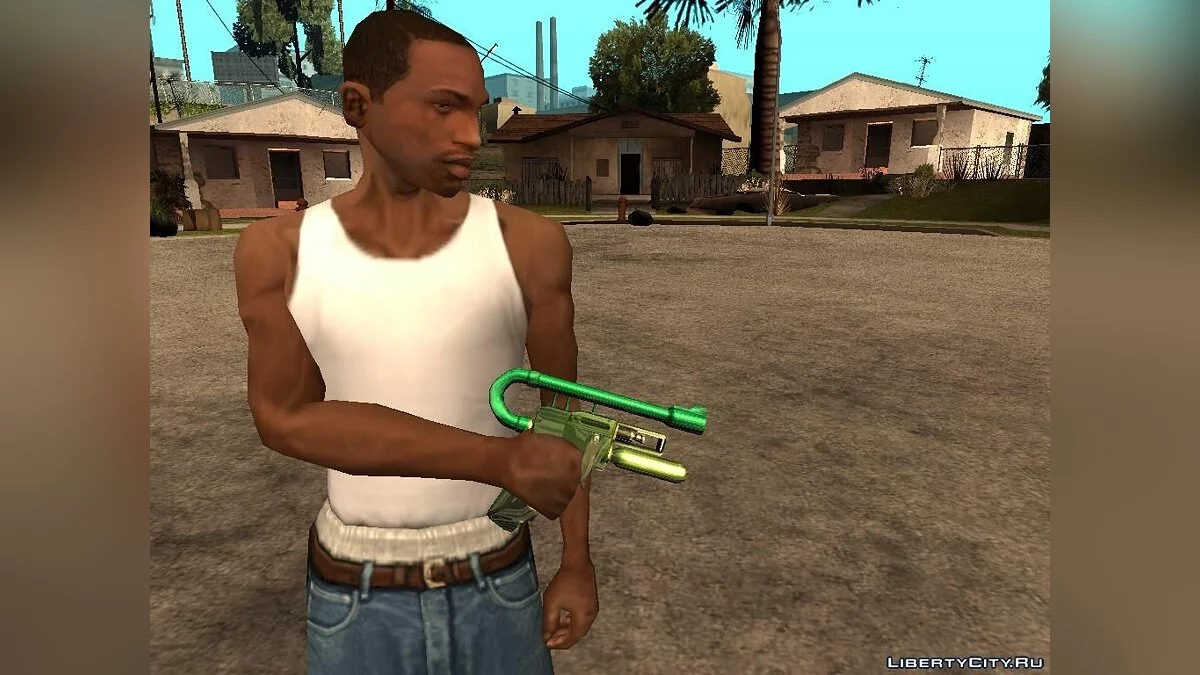 Пистолет главного героя фильма Зелёный Шершень / GTA San Andreas