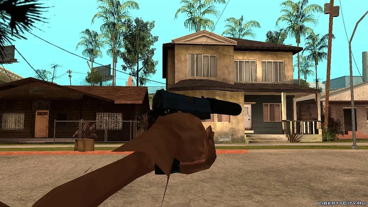 USP-S Страж+Кайман из CS:GO / GTA San Andreas