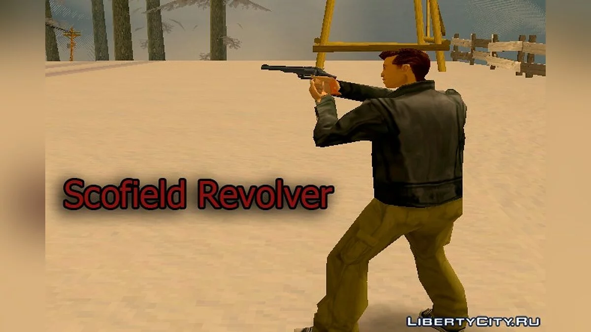 Red Dead Redemption Scofield Revolver [GTA SA] / GTA San Andreas