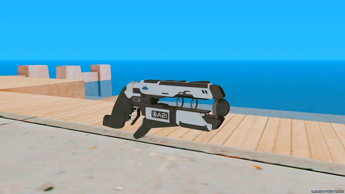 Energy Gun из The Turing Test / GTA San Andreas