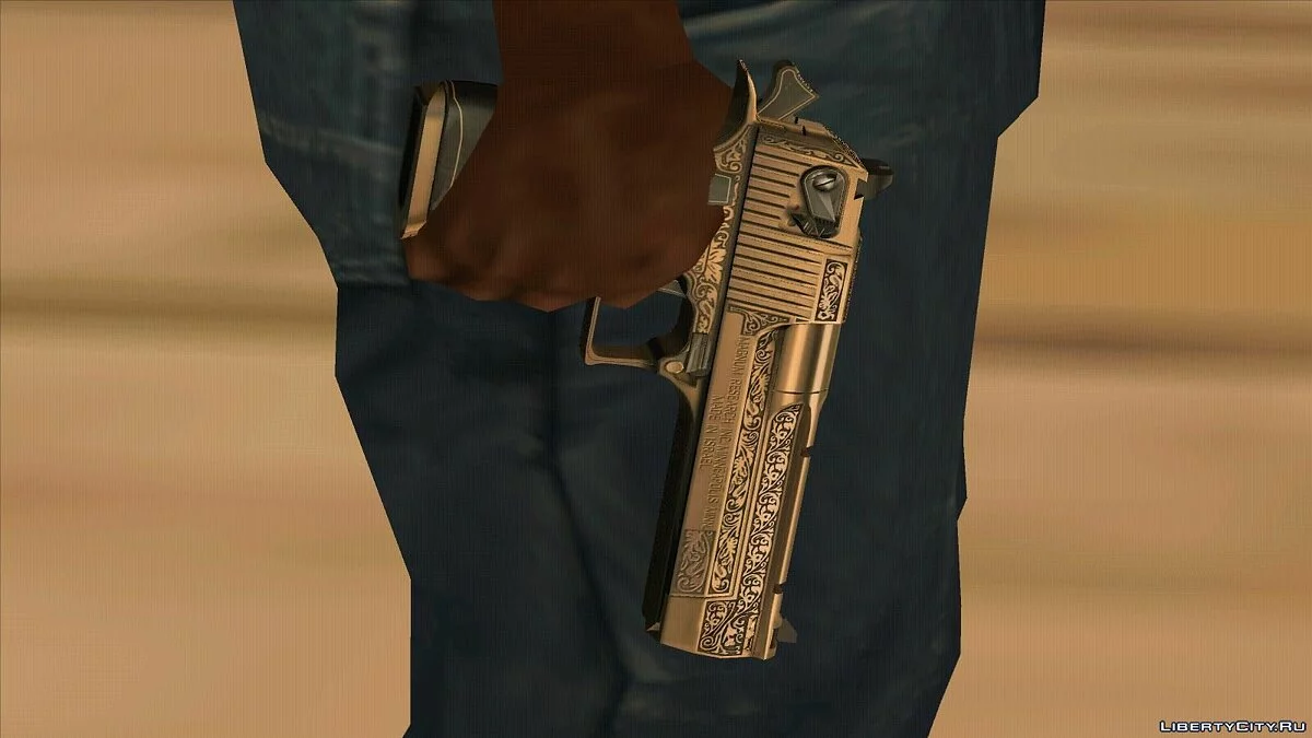 Desert Eagle 50 AE Gold / GTA San Andreas