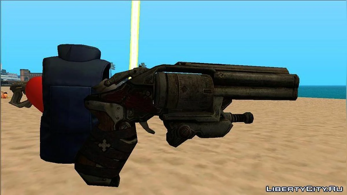 Boltock Pistol From Gears Of War 3 / GTA San Andreas