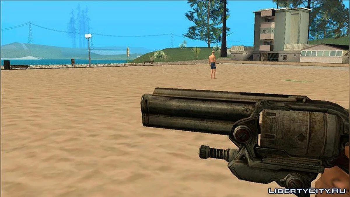 Boltock Pistol From Gears Of War 3 / GTA San Andreas