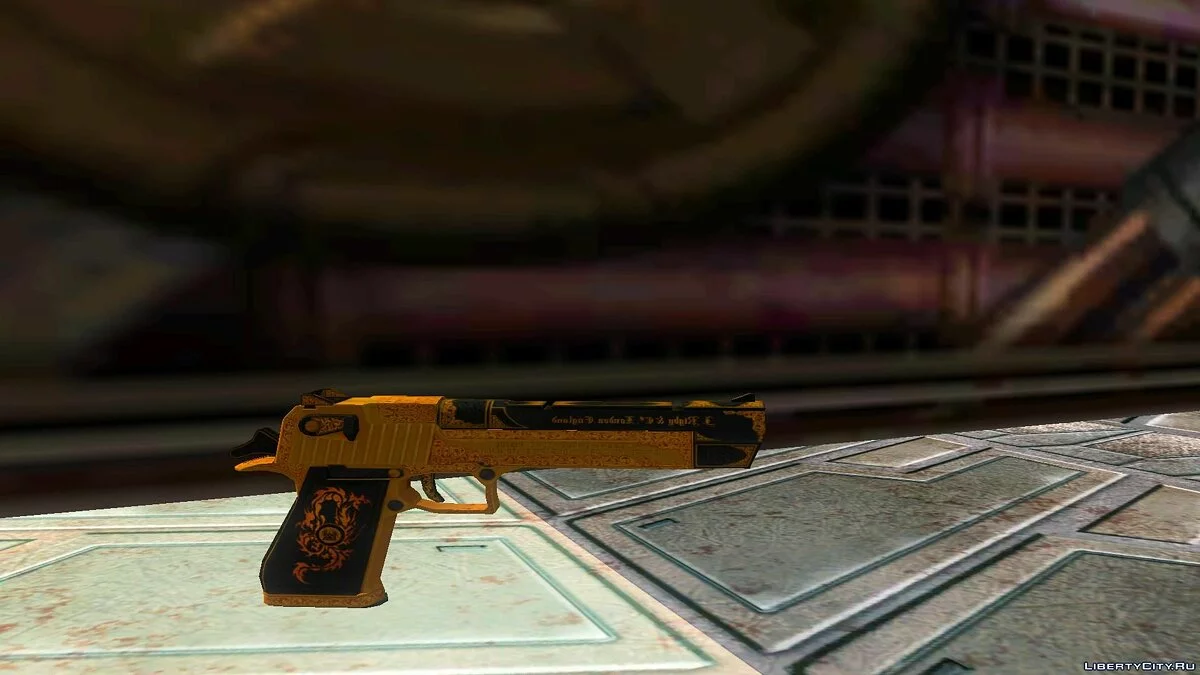 Desert Eagle из Arctic Combat / GTA San Andreas