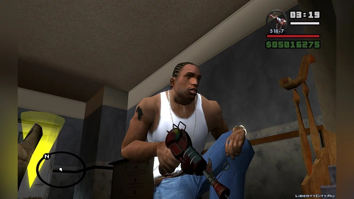 RAY GUN from CALL of DUTY WORLD AT WAR / GTA San Andreas