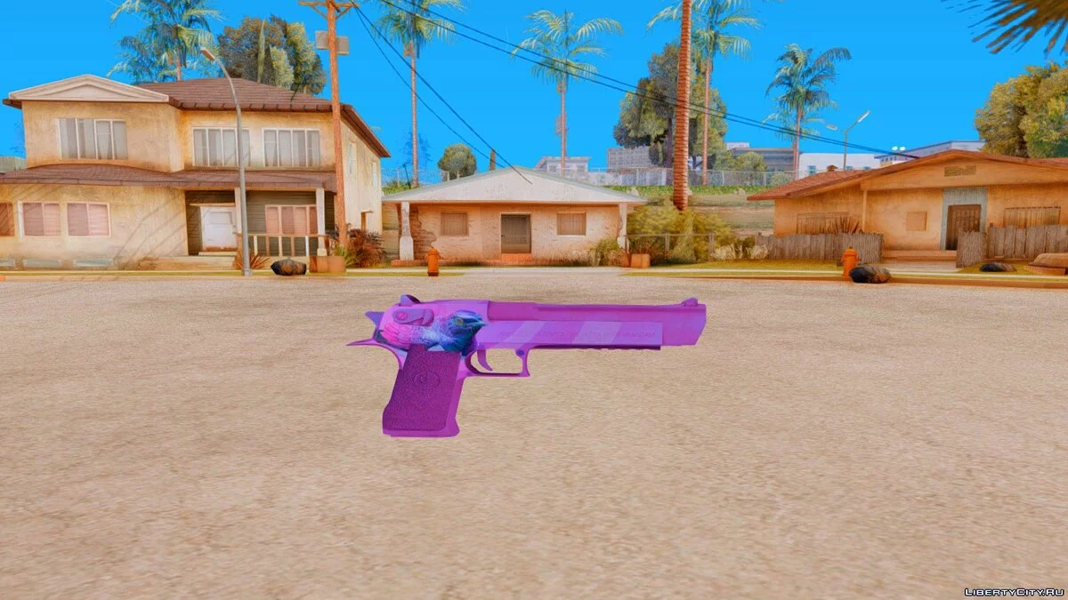Desert Eagle Purple / GTA San Andreas