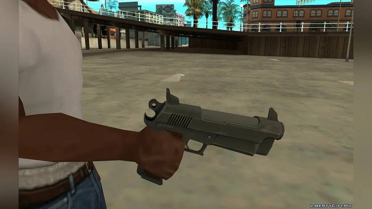 Два пистолета из игры Фортнайт / GTA San Andreas