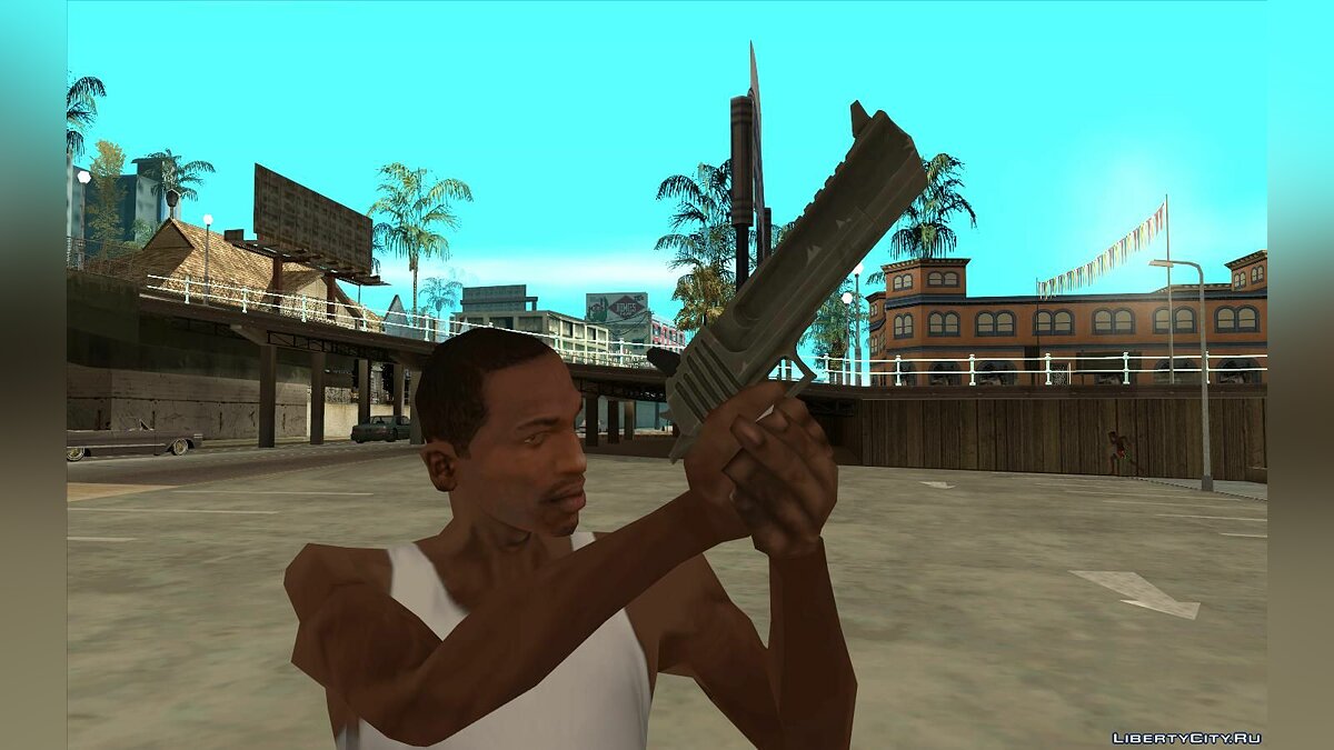 Скачать Два пистолета из игры Фортнайт для GTA San Andreas