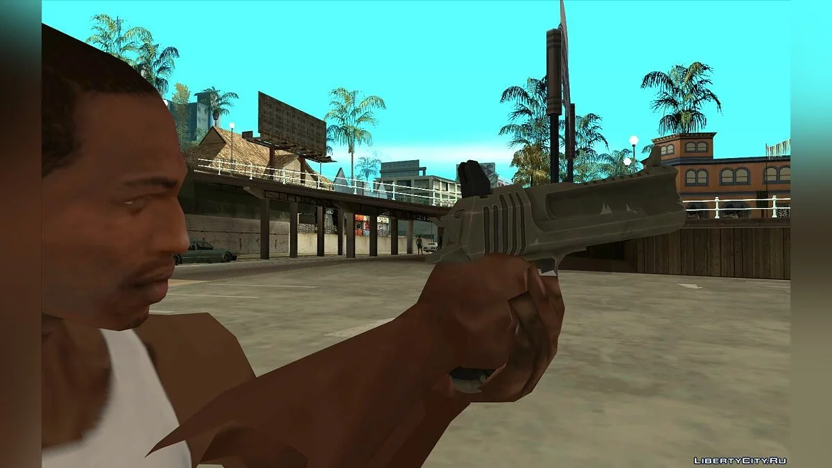 Два пистолета из игры Фортнайт / GTA San Andreas