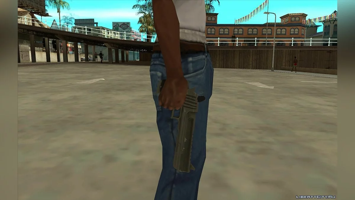 Два пистолета из игры Фортнайт / GTA San Andreas
