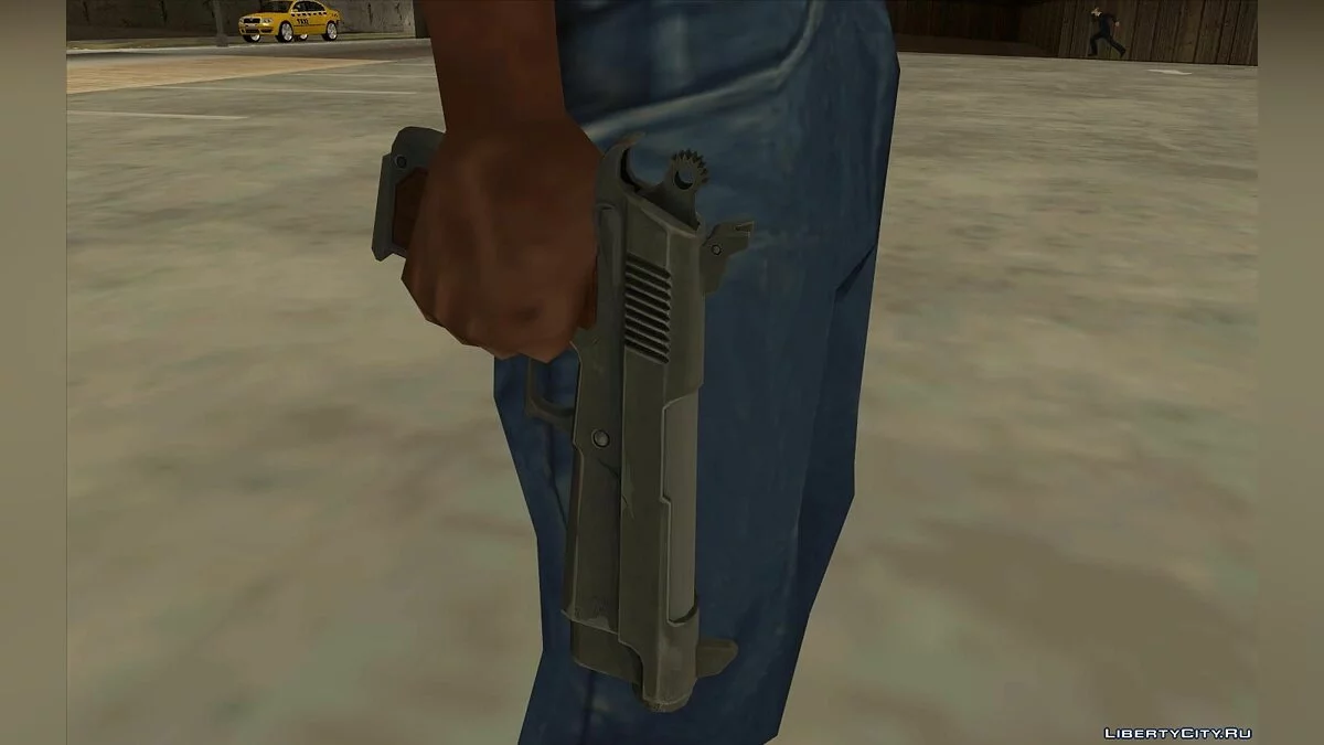 Два пистолета из игры Фортнайт / GTA San Andreas