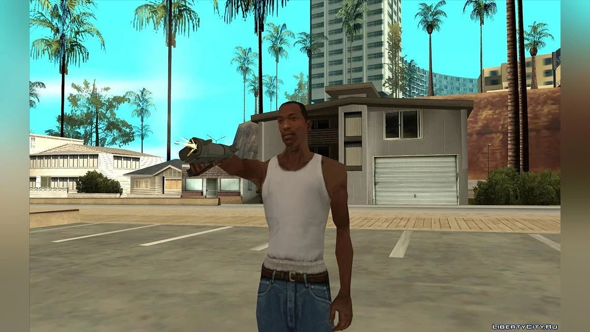 Два пистолета из игры Фортнайт / GTA San Andreas