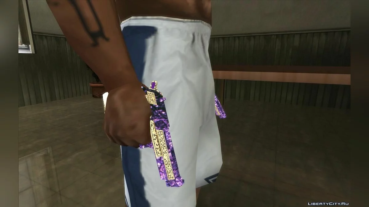 Пистолет Джокера из Отряда Самоубийц 4K / GTA San Andreas