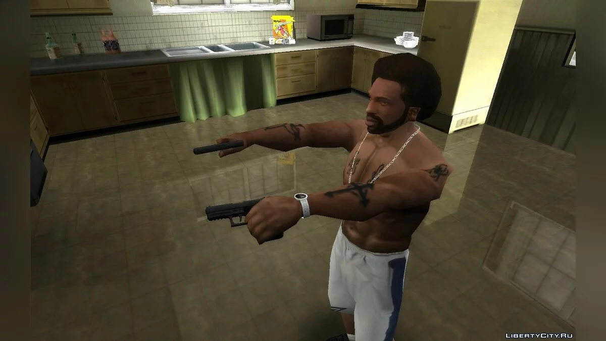 GTA 5: Ceramic Pistol / GTA San Andreas