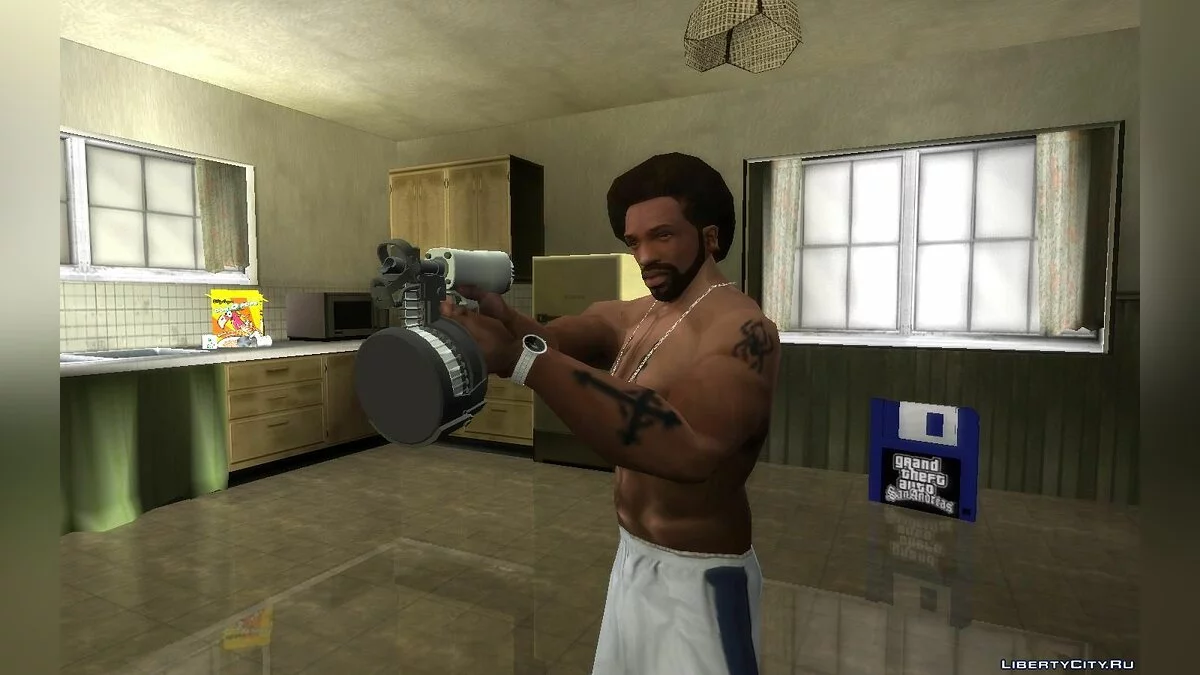 Nailgun из  Team Fortress 2 / GTA San Andreas
