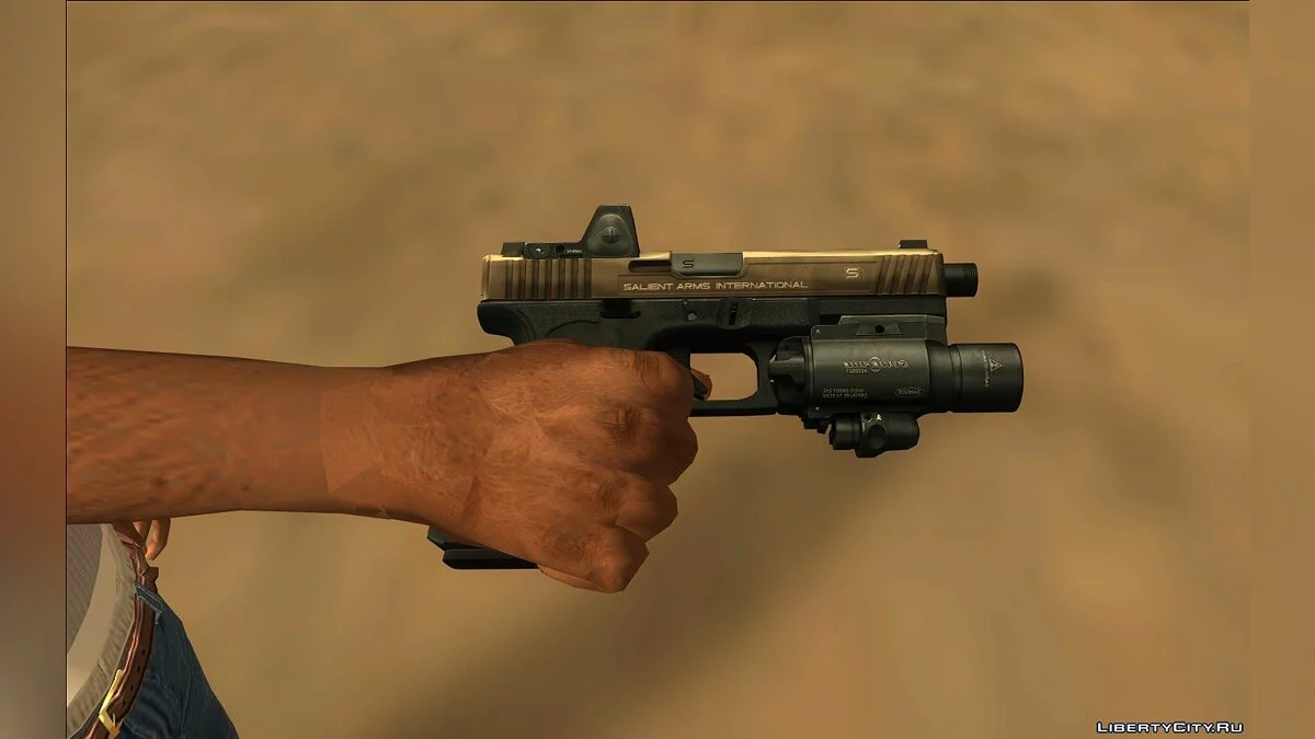 Glock-17 DevGru из Contract Wars / GTA San Andreas