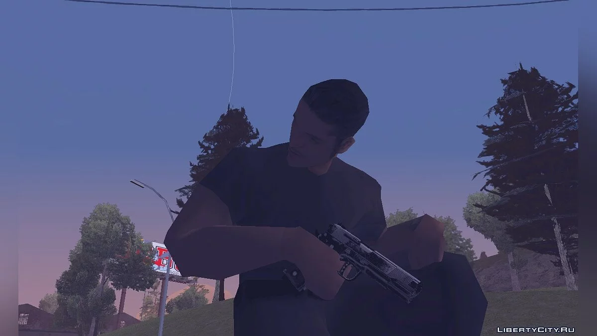 Smith & Wesson 1911ta .45 АСР / GTA San Andreas