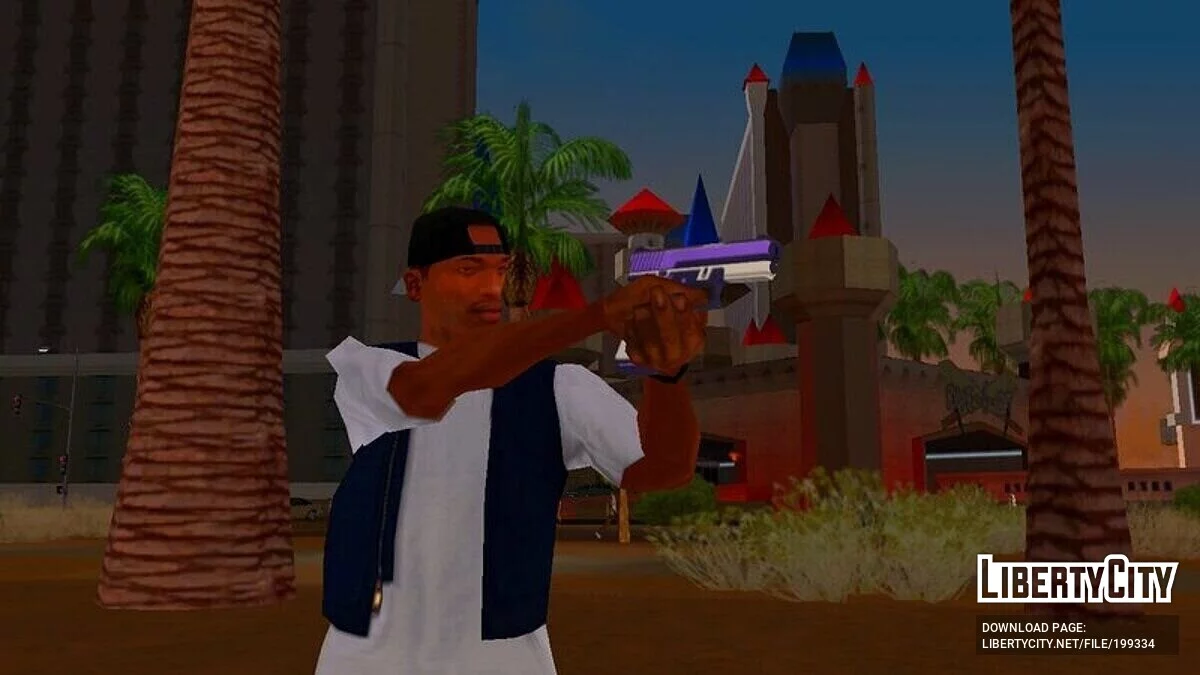 Valkyrie Standard Issue No. 17 Pistol (Blue Archive) / GTA San Andreas