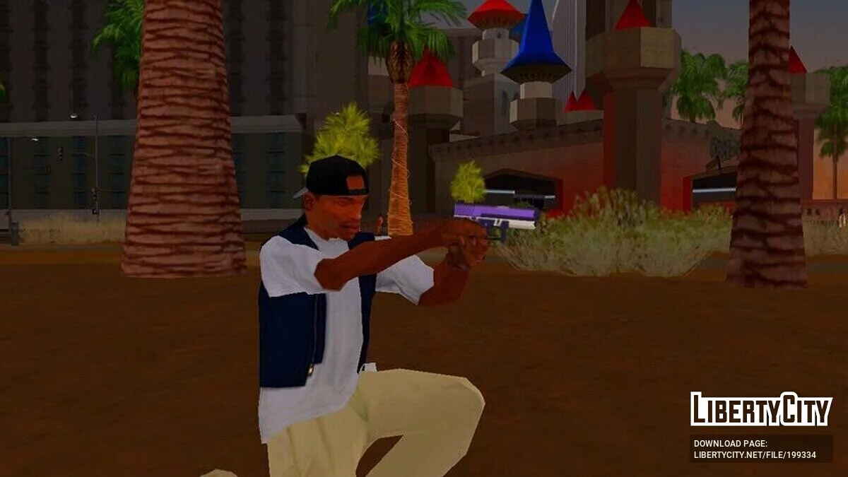 Valkyrie Standard Issue No. 17 Pistol (Blue Archive) / GTA San Andreas