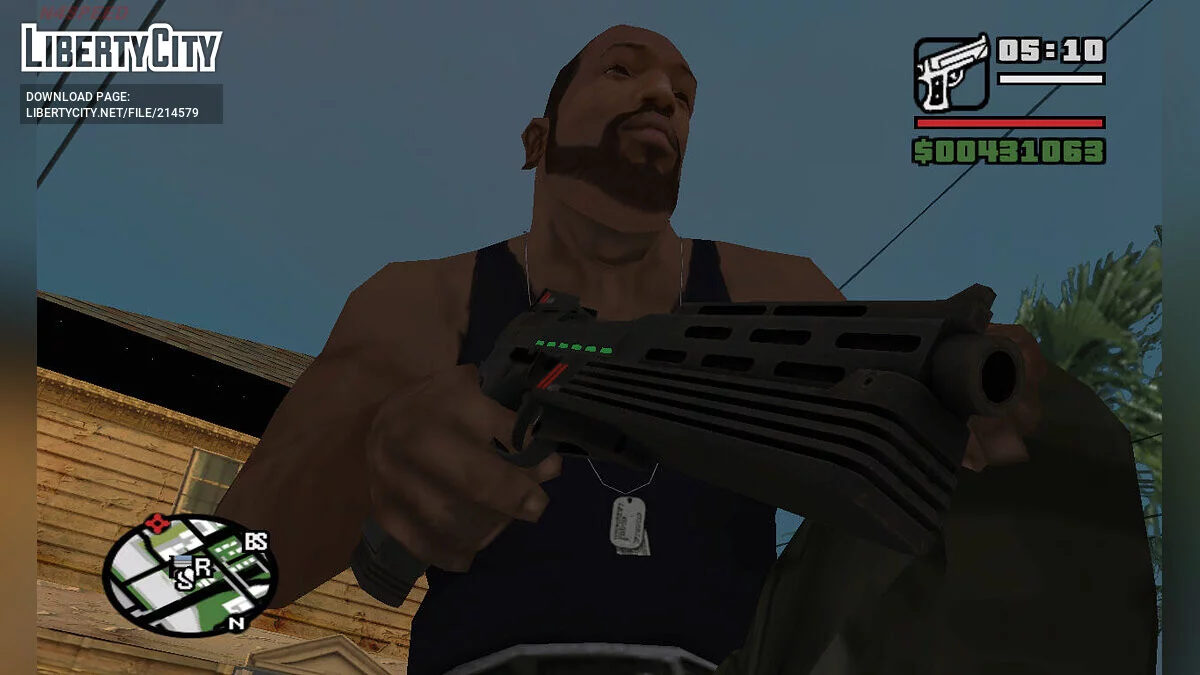 AJM 9 из Far Cry 3: Blood Dragon / GTA San Andreas