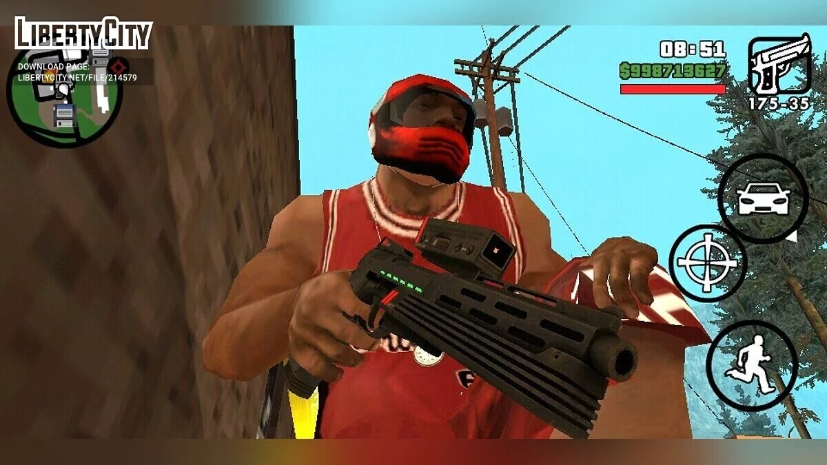 AJM 9 из Far Cry 3: Blood Dragon / GTA San Andreas