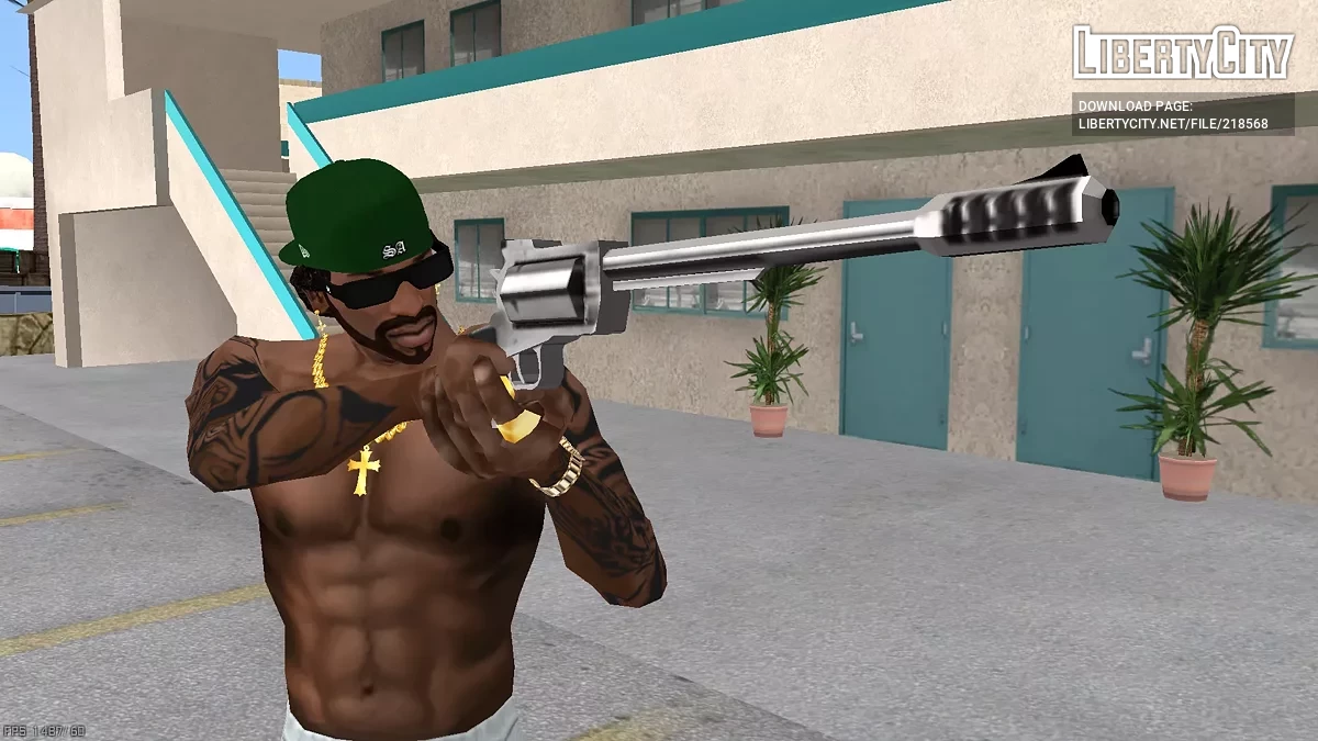 Револьвер 500 Bushwhacker Magnum / GTA San Andreas