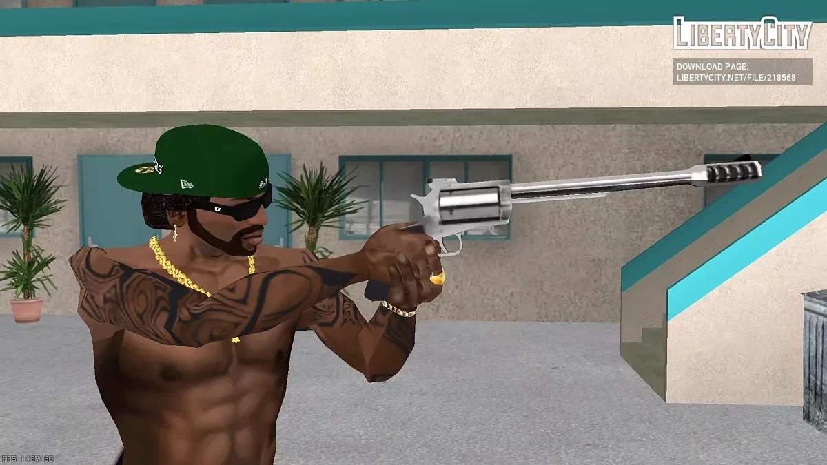 Револьвер 500 Bushwhacker Magnum / GTA San Andreas