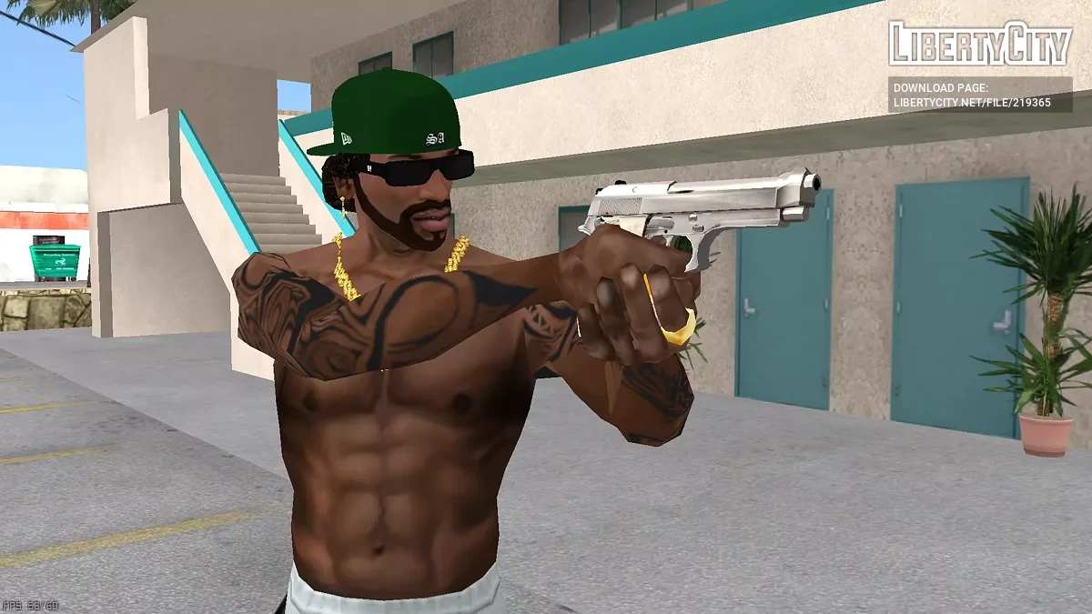 Taurus PT92 AFS / GTA San Andreas