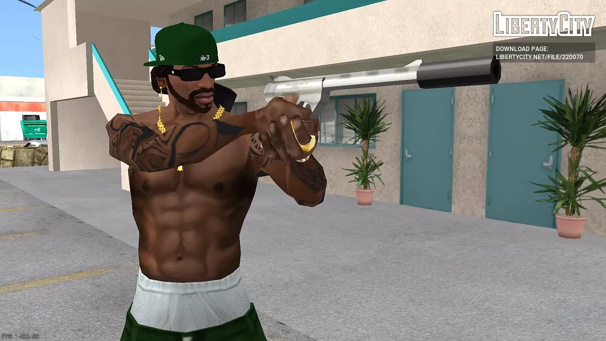 44 Auto Mag с глушителем / GTA San Andreas